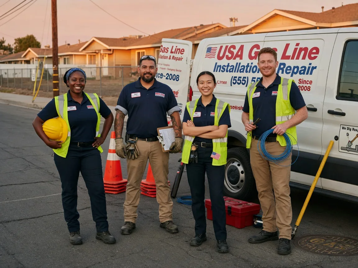 Gas Line Installation company in Emerson, IA